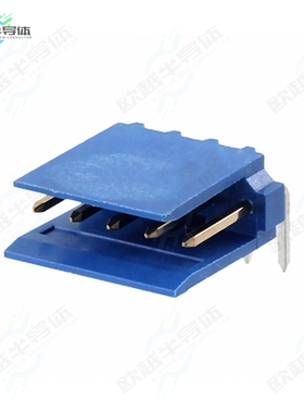 281699-5[连接器CONN HEADER R/A 5POS 2.54MM]