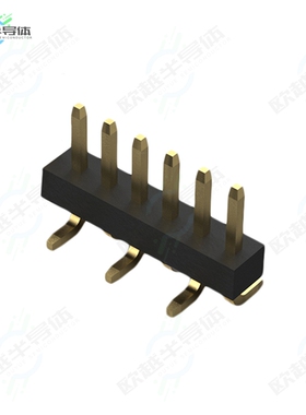 BC032-06-A-2-0200-0200-L-B[连接器6POS 1.0MM PITCH PIN HEADER