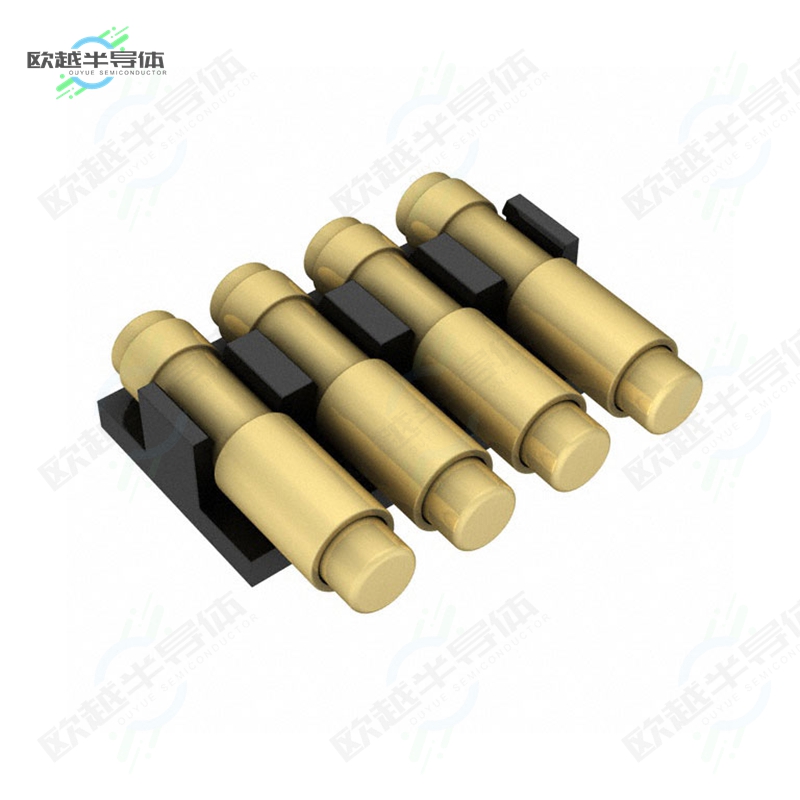 8MM-11-0004-02-131[连接器CONN SPRING TARGET 4POS R/A SMD]