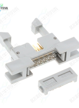 4610-6350[连接器CONN PLUG 10P IDC 26-28AWG GOLD]