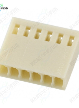 SWH25X-NULC-S06-UU-BA[连接器CONN RCPT HSG 6POS 2.54MM]