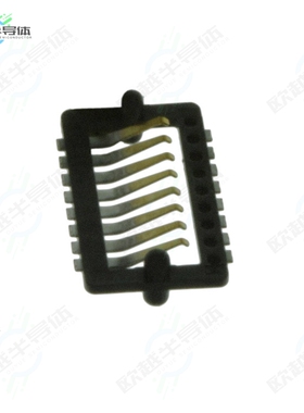 9258008004064[连接器CONN SPRING MOD 8POS SMD]