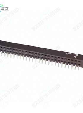 5-534204-1[连接器CONN RCPT 50POS 0.1 GOLD PCB R/A]