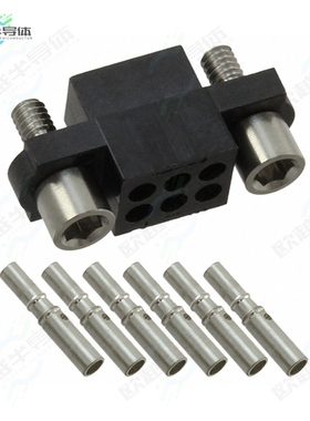 M80-4810642[连接器CONN RCPT 6P CRIMP 24-28AWG GOLD]