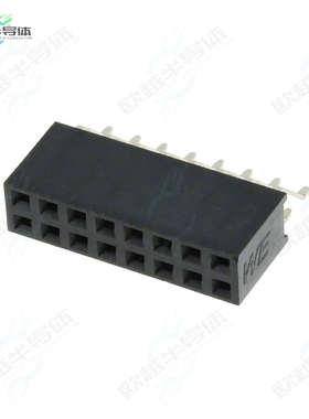 610116249221[连接器CONN HDR 16POS 0.1 GOLD SMD R/A]