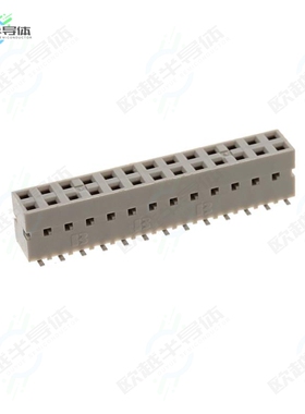 89898-313ALF[连接器CONN RCPT 26POS 0.1 GOLD SMD]