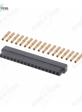 M80-8991705[连接器CONN RCPT 17POS CRIMP 22AWG GOLD]