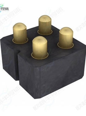 813-SS-004-30-675101-CLIP[连接器CONN SPRING PISTON 4POS SMD,