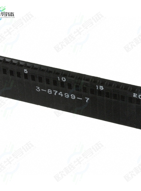 3-87499-7[连接器CONN RCPT HSG 20POS 2.54MM]