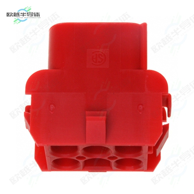 1-480705-2[连接器CONN RCPT HSG 6POS RED]