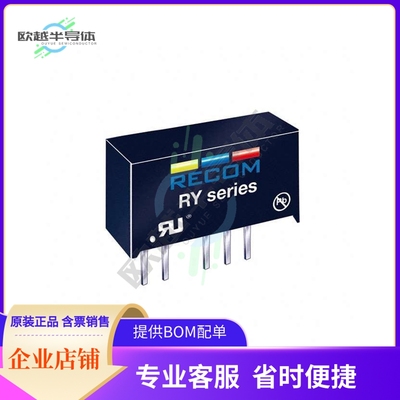 RY-2405D/P【DC DC CONVERTER +/-5V 1W】