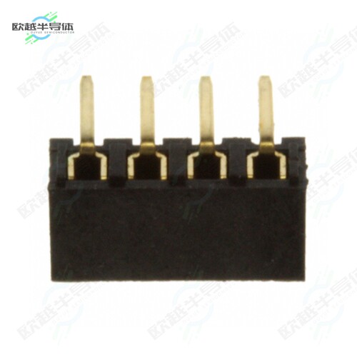 NPPN041FGGN-RC[连接器CONN HDR 4POS 0.079 GOLD PCB R/A]