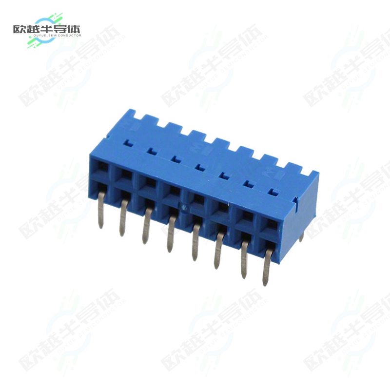 89883-308LF[连接器CONN RCPT 16POS 0.1 GOLD PCB R/A]