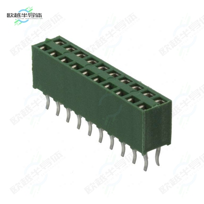 1-215307-0[连接器CONN RCPT 20POS 0.1 GOLD PCB]