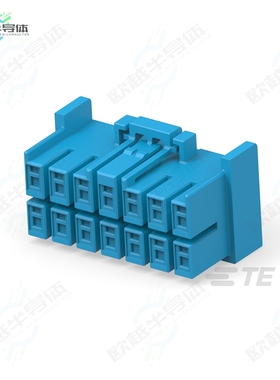 1-2420266-4[连接器SOCKET HSG 2X7P BLUE HCI 4.0 PIT]