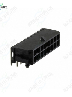 430451600[连接器CONN HEADER R/A 16POS 3MM]