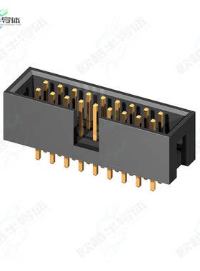 CH87162V201[连接器2.54MM(.100) DUAL ROW BOARD STRA]