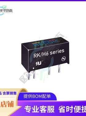 RK-1515S/H6【DC DC CONVERTER 15V 1W】