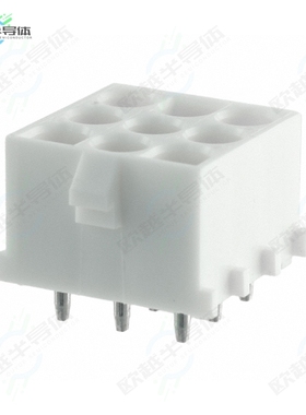 350828-4[连接器CONN HDR 9POS 0.25 GOLD PCB]