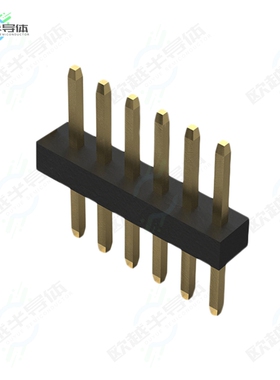 BC020-06-A-0200-0300-L-G[连接器6POS 1.0MM PITCH PIN HEADER,
