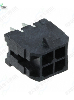 430450414[连接器CONN HEADER VERT 4POS 3MM]