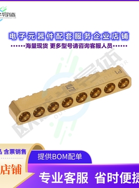 GPPC-PS-1-08-HG-ST-SL[连接器MULTI-POSITION SMPM 8 POSITION S