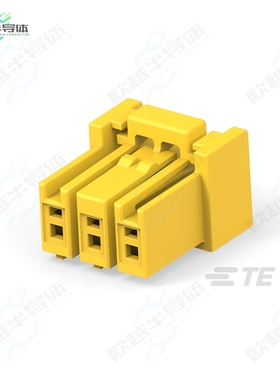 2-2420266-3[连接器SOCKET HSG 3P YELLOW HCI 4.0 PIT]