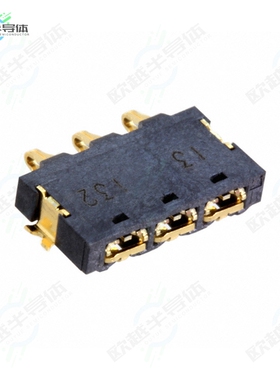 2229056-1[连接器CONN SPRING BATTERY 3POS R/A SMD]