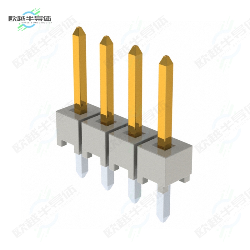 HTSW-104-07-FM-S[连接器CONN HEADER VERT 4POS 2.54MM]