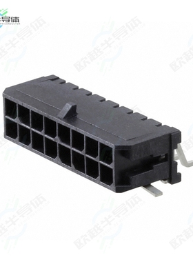 430451610[连接器CONN HEADER SMD R/A 16POS 3MM]
