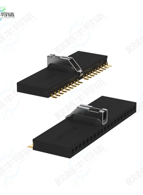 A24001-018[连接器CONN MALE R/A SMD 18POS]