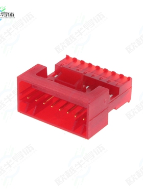 3-647016-8[连接器CONN PLUG 8POS IDC 22AWG GOLD]