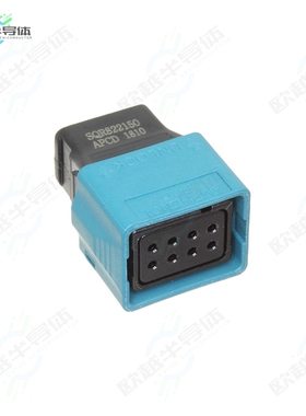 SQR822150[连接器CONN PLUG HSG 8POS 22AWG]