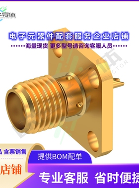 R125403000[连接器SMA / SQUARE FLANGE JACK RECEPTA]