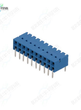 89883-310LF[连接器CONN RCPT 20POS 0.1 GOLD PCB R/A]