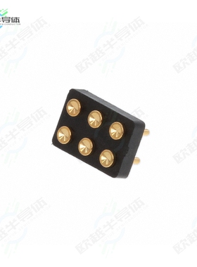 PH2-3F-06-FVP-24415-C1[连接器CONN PAD FOR SPRING PINS 2X3]