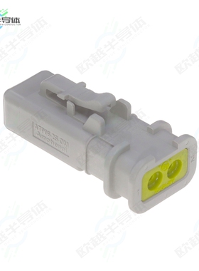 ATP06-2S-OMRDGRY[连接器2 POSITION PLUG, SOCKET, OVERMOL]