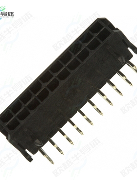 430452000[连接器CONN HEADER R/A 20POS 3MM]