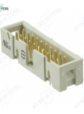 9185207324800[连接器CONN HEADER VERT 20POS 2.54MM]