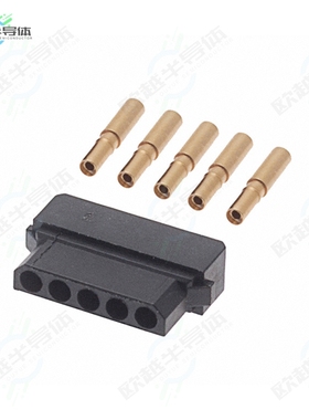M80-8990505[连接器CONN RCPT 5POS CRIMP 22AWG GOLD]