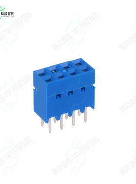 87606-404LF[连接器CONN RCPT 8POS 0.1 TIN PCB]