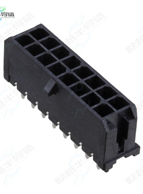430451629[连接器CONN HEADER VERT 16POS 3MM]