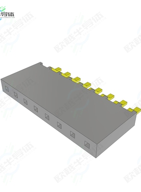 SMH-108-02-G-S-TR[连接器.100 HORIZONTAL SURFACE MOUNT S]