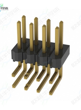 HTSW-104-08-G-D-LA[连接器CONN HEADER VERT 8POS 2.54MM]