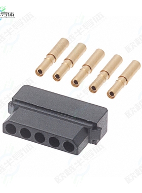 M80-8980505[连接器CONN RCPT 5P CRIMP 24-28AWG GOLD]