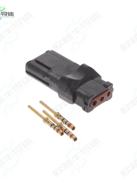 D369-R33-NP1[连接器369 3 WAY REC, CRIMP, PIN]