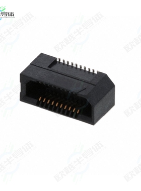 ERF8-010-07.0-L-DV-K-TR[连接器CONN SOCKET 20POS SMD GOLD]