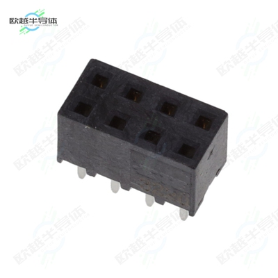 2314814-8[连接器8P,2MM,B-B,REC,DRVT,2.0,0.76AU,T]