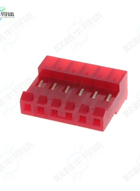 3-641219-6[连接器CONN RCPT 6POS IDC 22AWG GOLD]