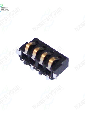 9155004852006[连接器CONN SPRING BATTERY 4POS R/A SMD]
